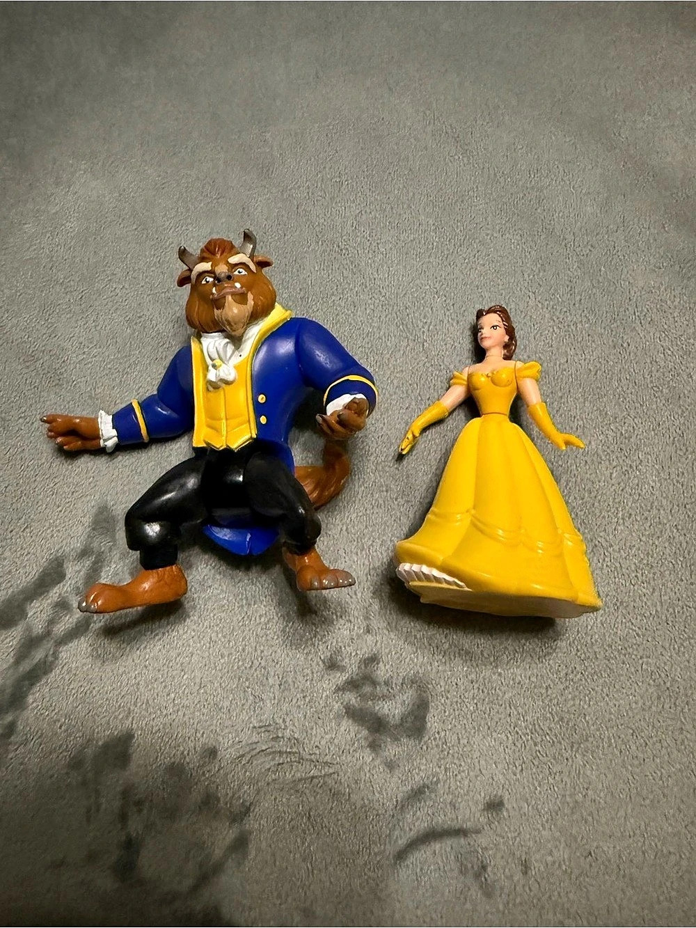 Disney Beauty and the Beast figures Belle & Beast Figure Set